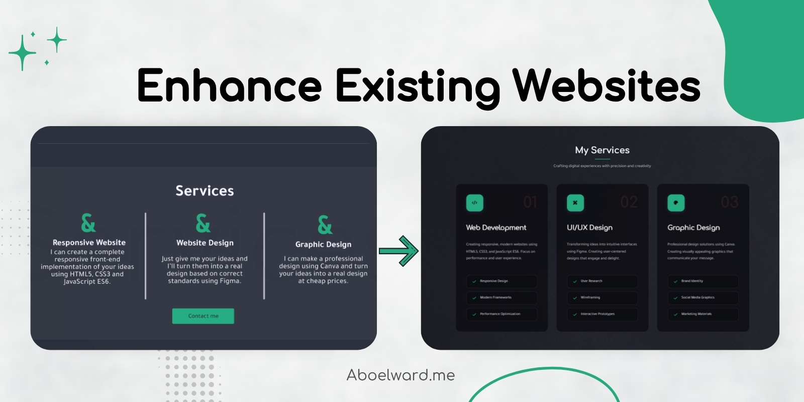 Website Enhancement Example